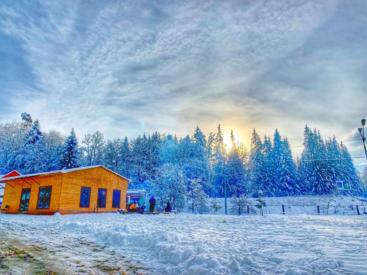 Hotel Eco House In Bakuriani Exteriér fotografie